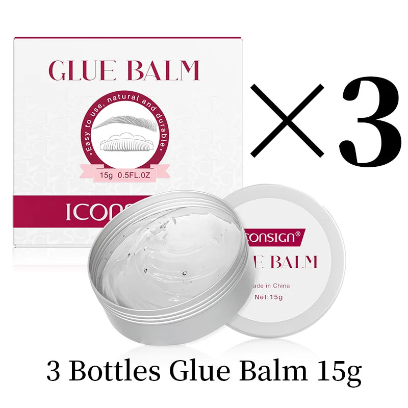 ICONSIGN Glue Balm For Lash Lifting Fast Fixing Shape Brow and Lashes Lift Waterproof Wax Beauty Makeup Accessories