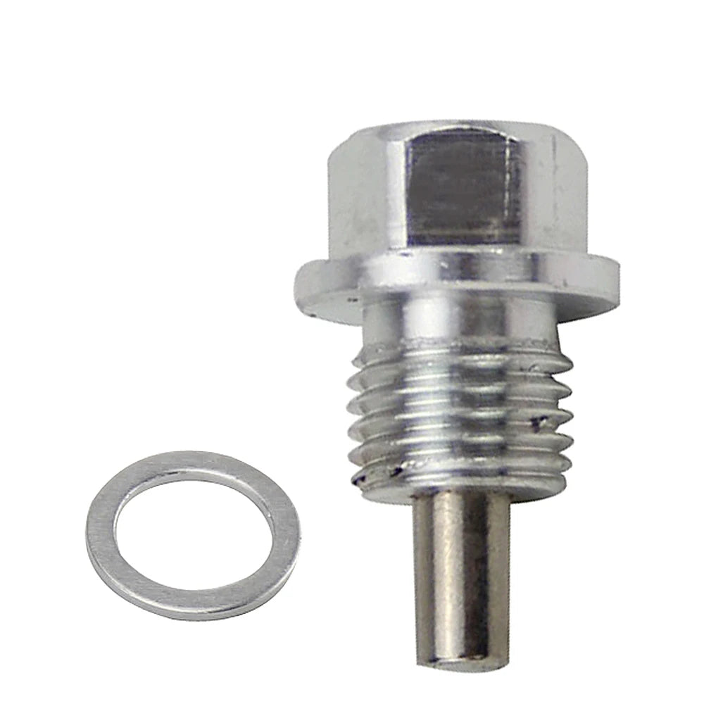 WLR - M12x1.5 M12x1.25 M14x1.5 Aluminum Magnetic Oil Drain Bolt Oil Sump Drain Plug Nut Oil Drain Plug Magnetic Car Accessories