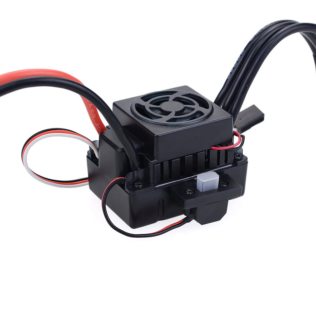 1 Set Waterproof F540 4370KV 4 Poles 12 Slots High-Torque Motor W/ 60A Brushless ESC Kit For 1/10 1/12 Scale RC Car Accessories