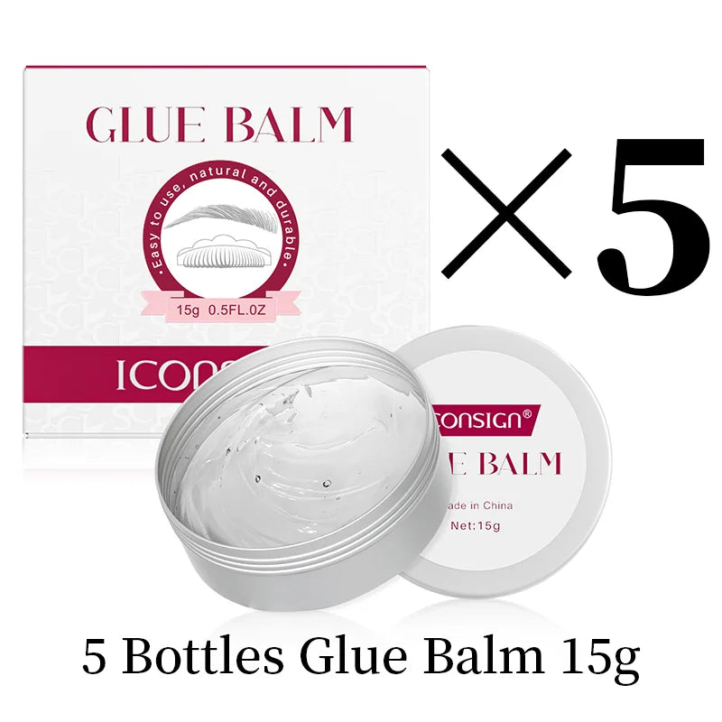 ICONSIGN Glue Balm For Lash Lifting Fast Fixing Shape Brow and Lashes Lift Waterproof Wax Beauty Makeup Accessories