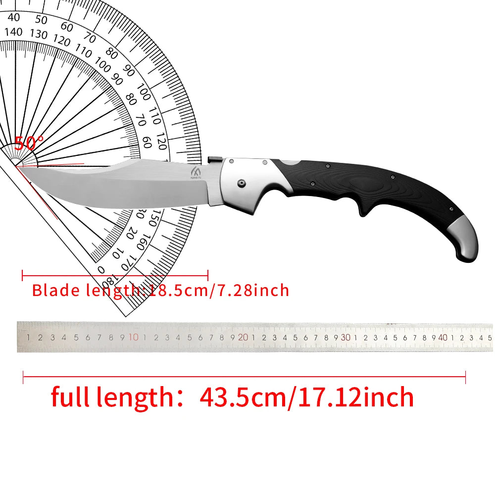 High Quality Steel Blade Folding Knife, Outdoor Knife, Hiking and Camping Emergency Portable Knife, Gift for Men