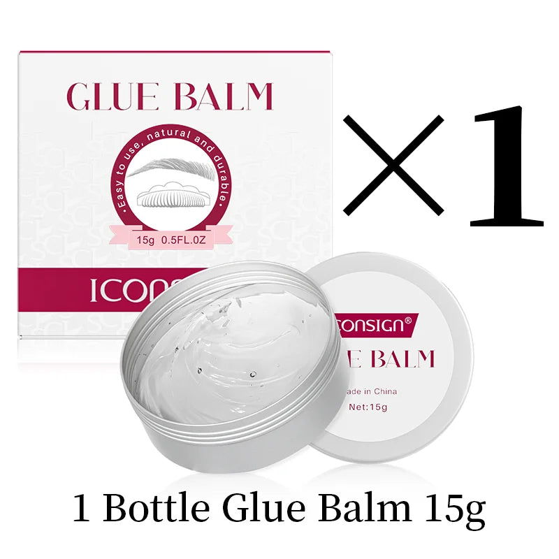 ICONSIGN Glue Balm For Lash Lifting Fast Fixing Shape Brow and Lashes Lift Waterproof Wax Beauty Makeup Accessories