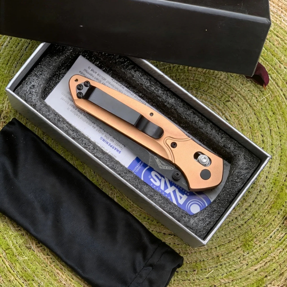 1PC,Aviation aluminum handle +S30V white knife, EDC tool, outdoor camping tactical folding knife, gift, collection.