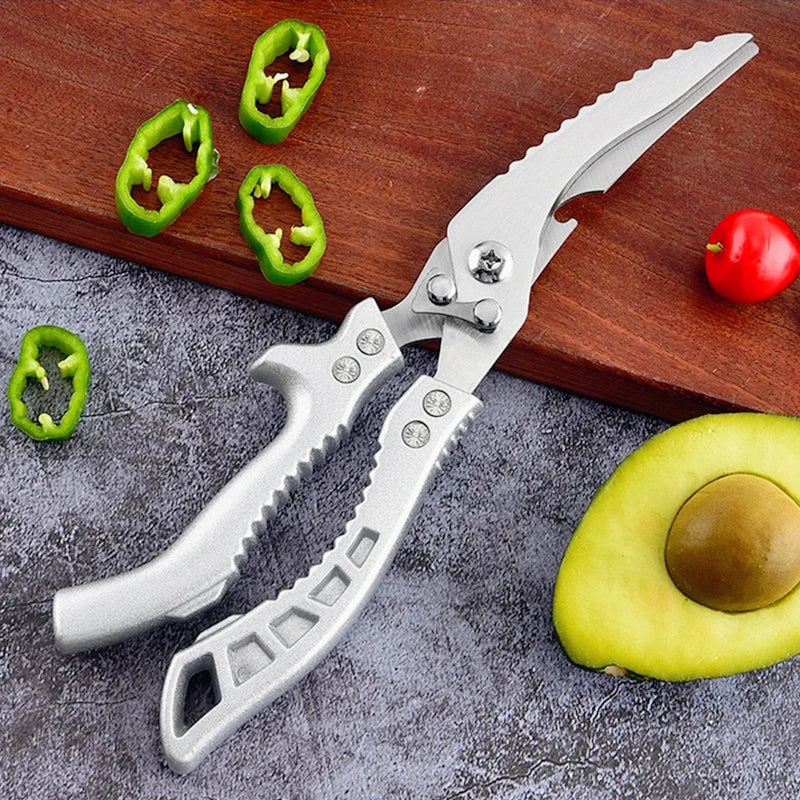 Heavy Duty Kitchen Scissors Meat Fruit Boning Fishing Hunting Camping Professional Stainless Steel Chicken Bone Kitchen Shears