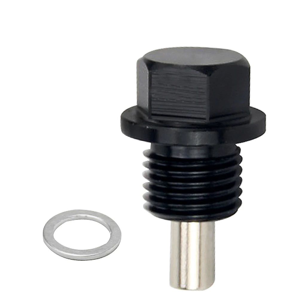 WLR - M12x1.5 M12x1.25 M14x1.5 Aluminum Magnetic Oil Drain Bolt Oil Sump Drain Plug Nut Oil Drain Plug Magnetic Car Accessories
