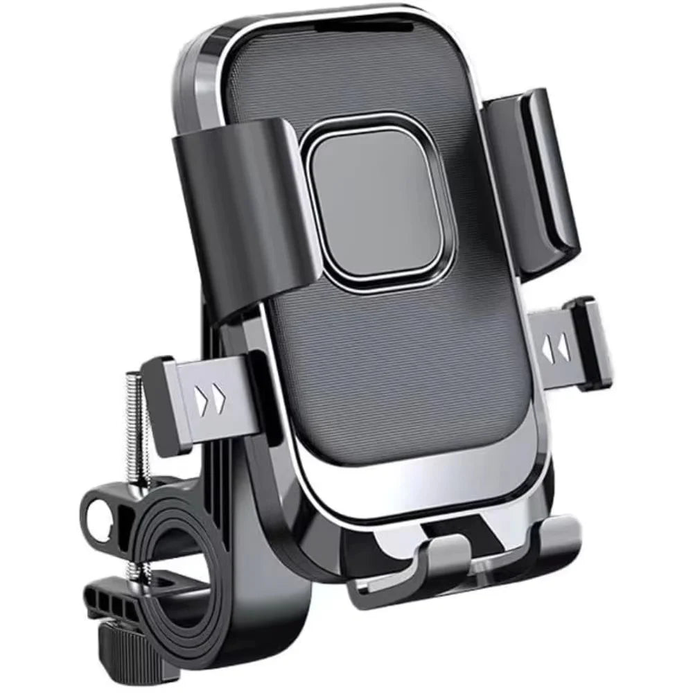 1pc bicycle mobile phone holder, electric vehicle mobile phone holder, motorcycle bicycle handle mobile phone holder mobile phone, 360 degree rotating holder, suitable for 4.7 to 7.2 inch mobile phones.