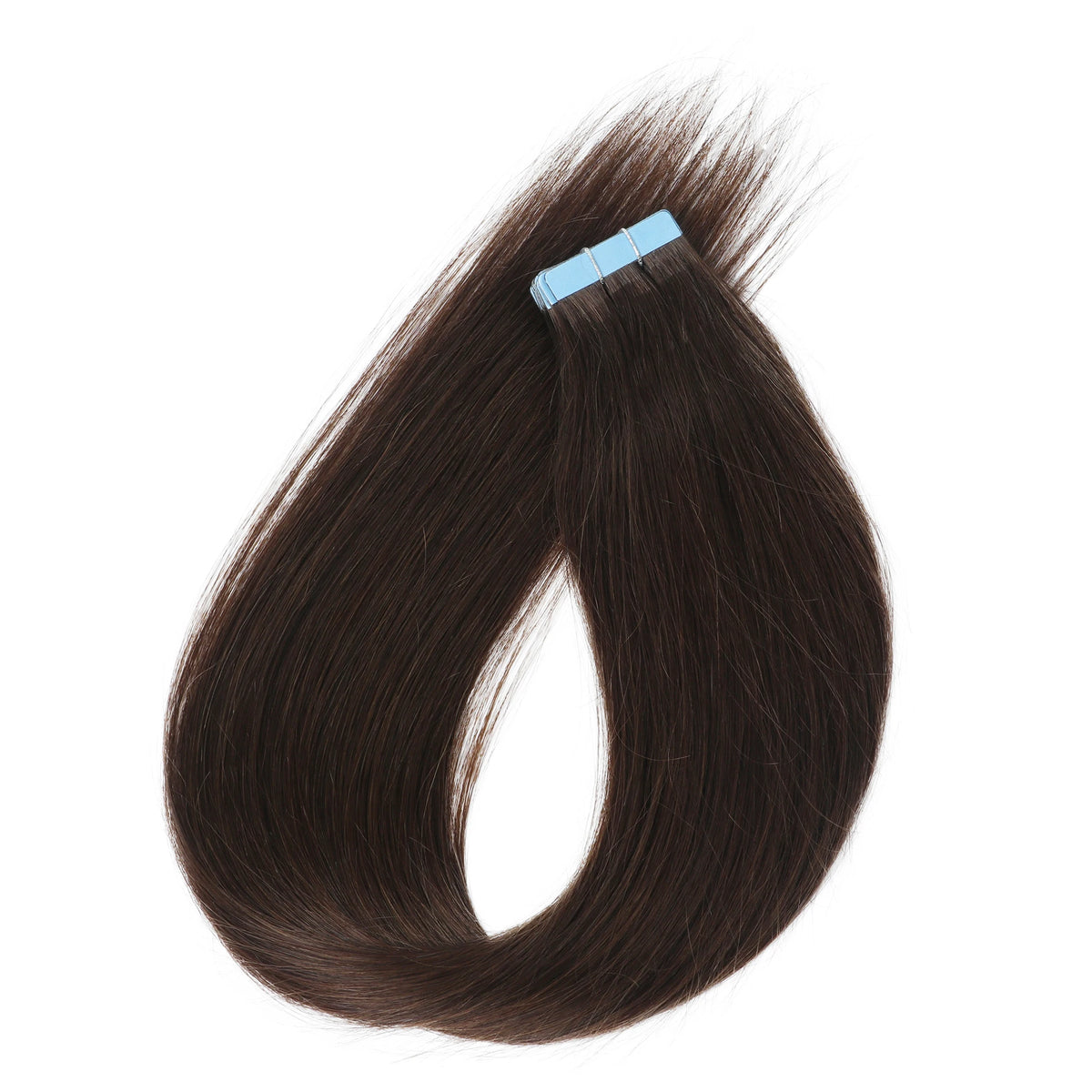 High Quality Silky Soft Remy Human Hair Extensions 12 Inch-20 Inch Tape Hair Wear Resistant Durable Silky Soft PU Seamless Add Length Volume