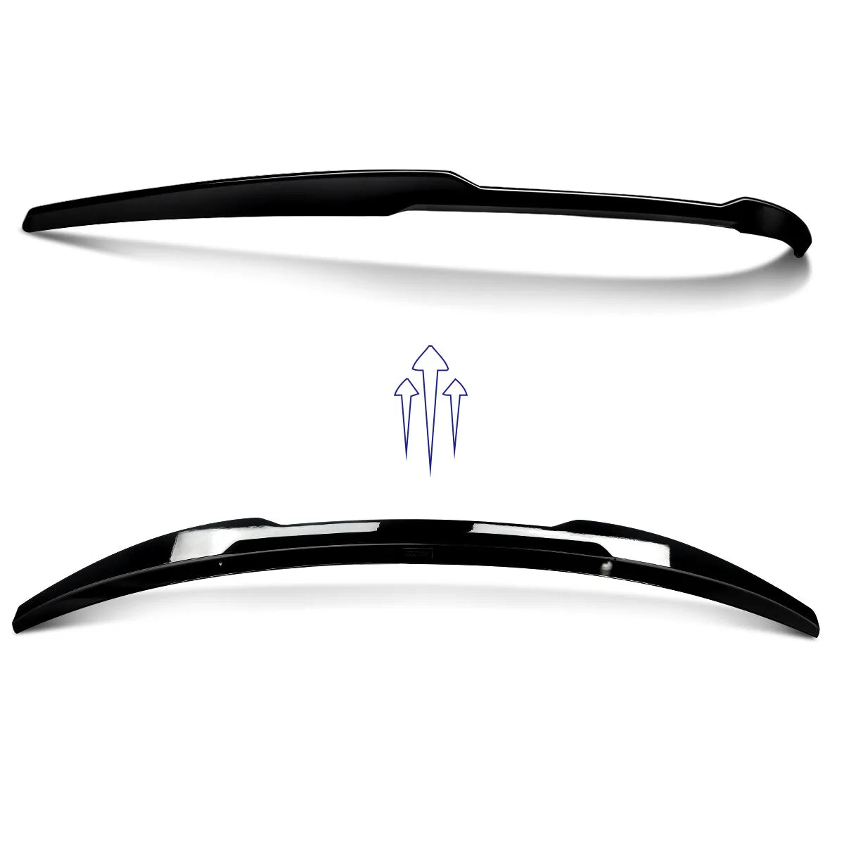 Trunk Spoiler For Audi A3 S3 RS3 8V Saloon Sline 2013-2020 Gloss Black M4 Style Rear Boot Spoiler Lip Car Accessories Decoration